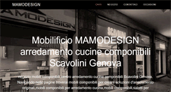 Desktop Screenshot of mamodesign.it